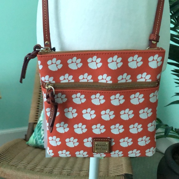 Dooney & Bourke Clemson Tigers Crossbody NWT - Picture 2 of 13